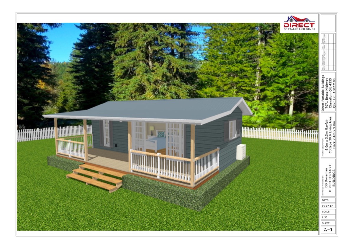 Mayfair Cottage by Direct Portable Buildings
