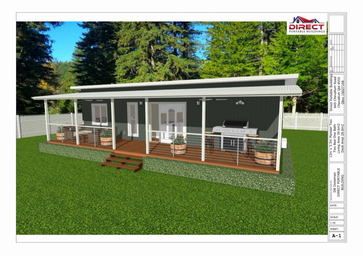 Pioneer Two by Direct Portable Buildings
