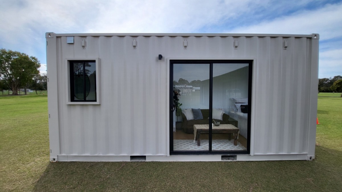 1 Bedroom Cabin (20ft HC container) by Granny Flats 4U