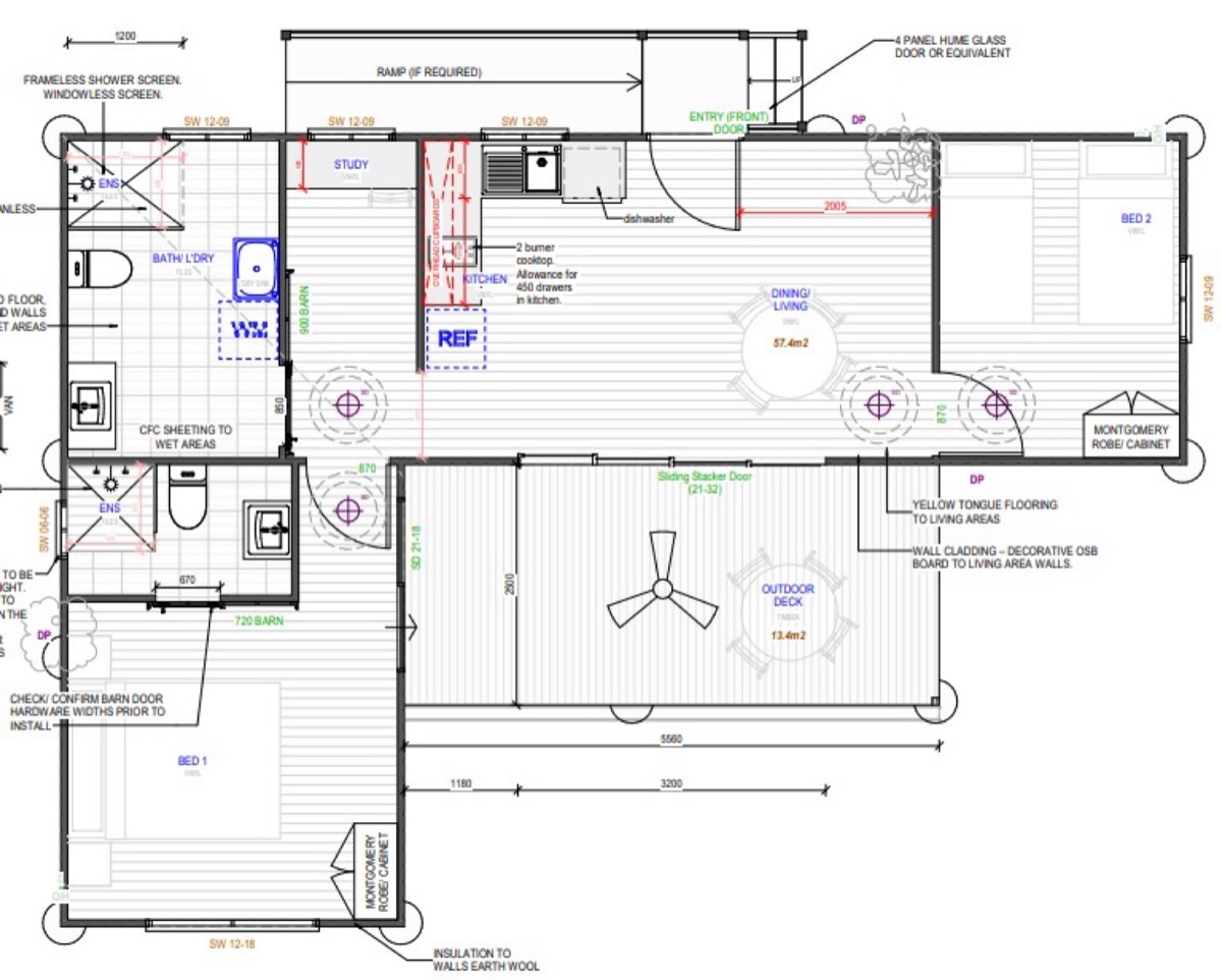 Grevillea L 2 Bedroom Granny Flat, photo 3