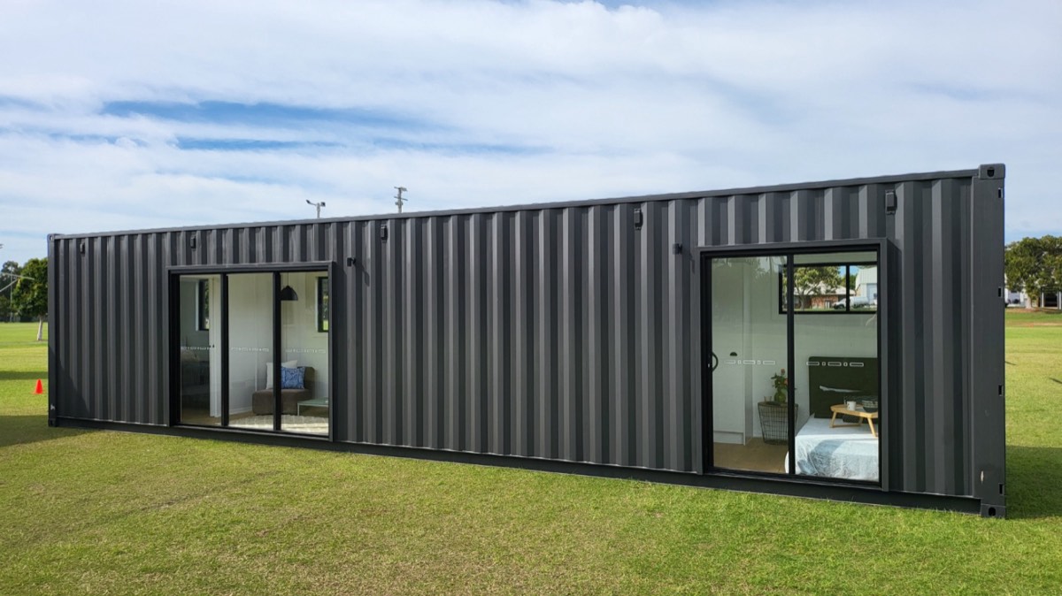 Wattle 40ft 1 Bedroom Container Home by Granny Flats 4U