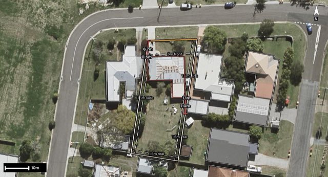Aerial of 19 Bremer Parade, Basin Pocket