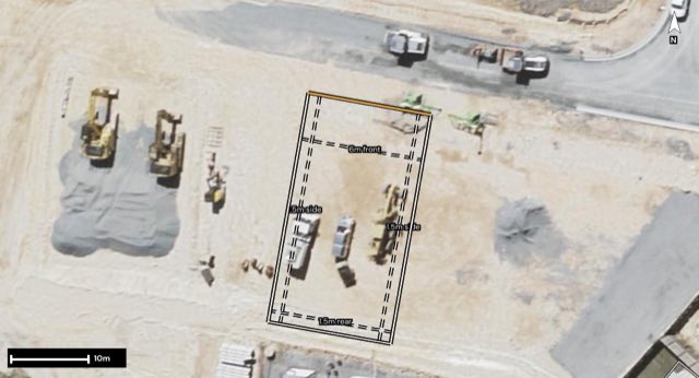 Aerial of 8 Saltbush Street, Redland Bay QLD 4165 with the block outlined